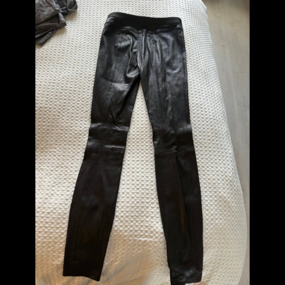 Theory Leather Pants